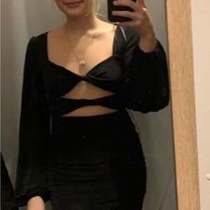 Black dress size small